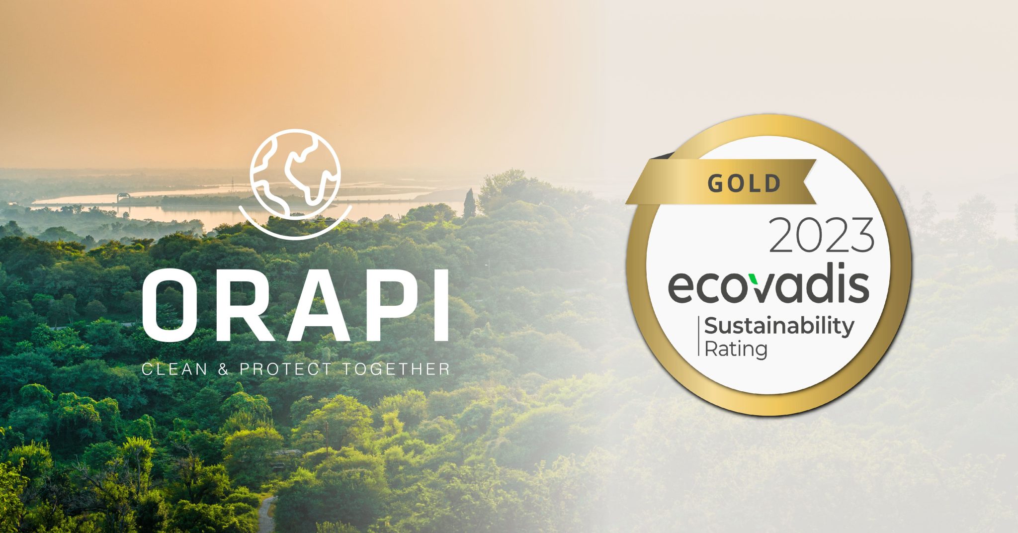 ORAPI Awarded Gold EcoVadis Business Sustainability Rating 2023 | ORAPI ...