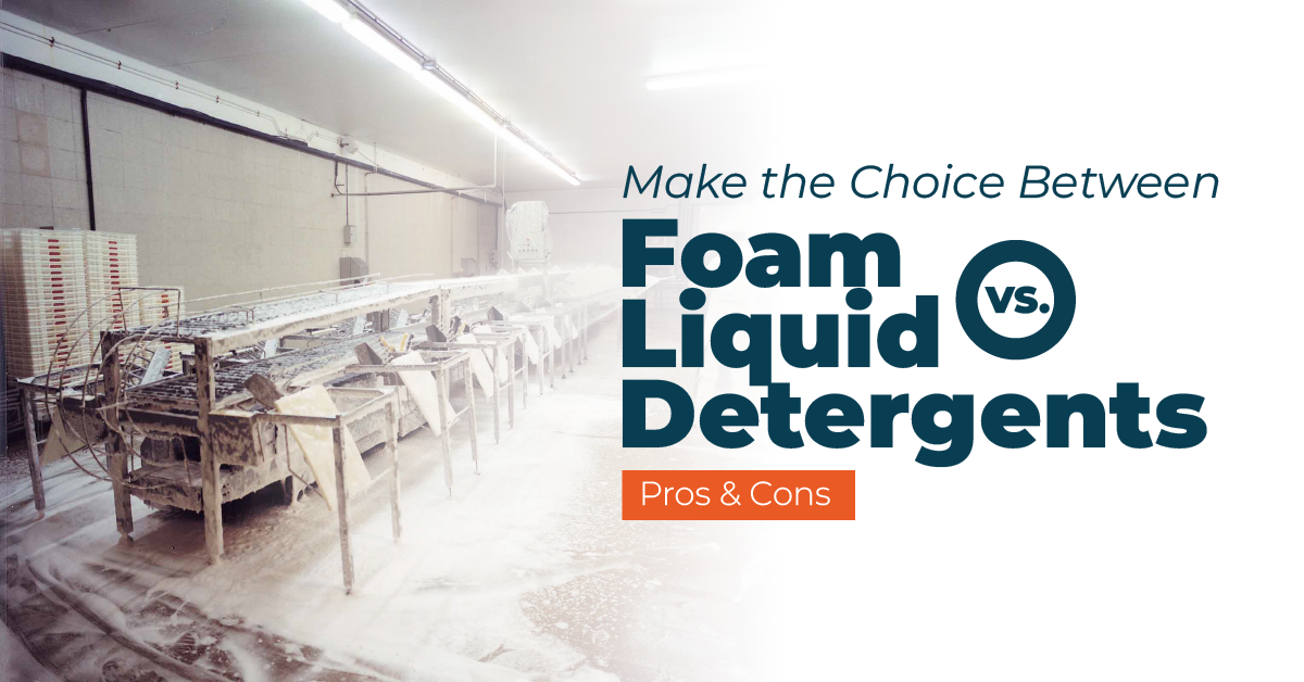 Is High Foaming Necessary in Laundry Foam Detergents?