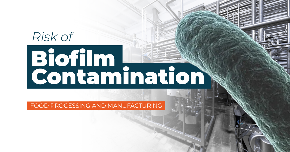 Food Processing and Manufacturing Risks of Biofilm Contamination
