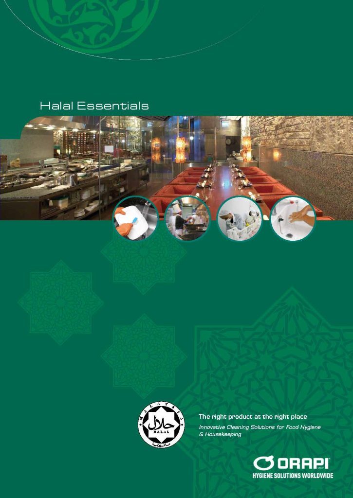 Halal Cleaning Essentials Brochure Cover