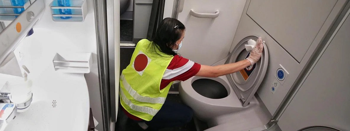 Airplane Toilets: The Complete Guide on How to Clean Them | ORAPI Asia