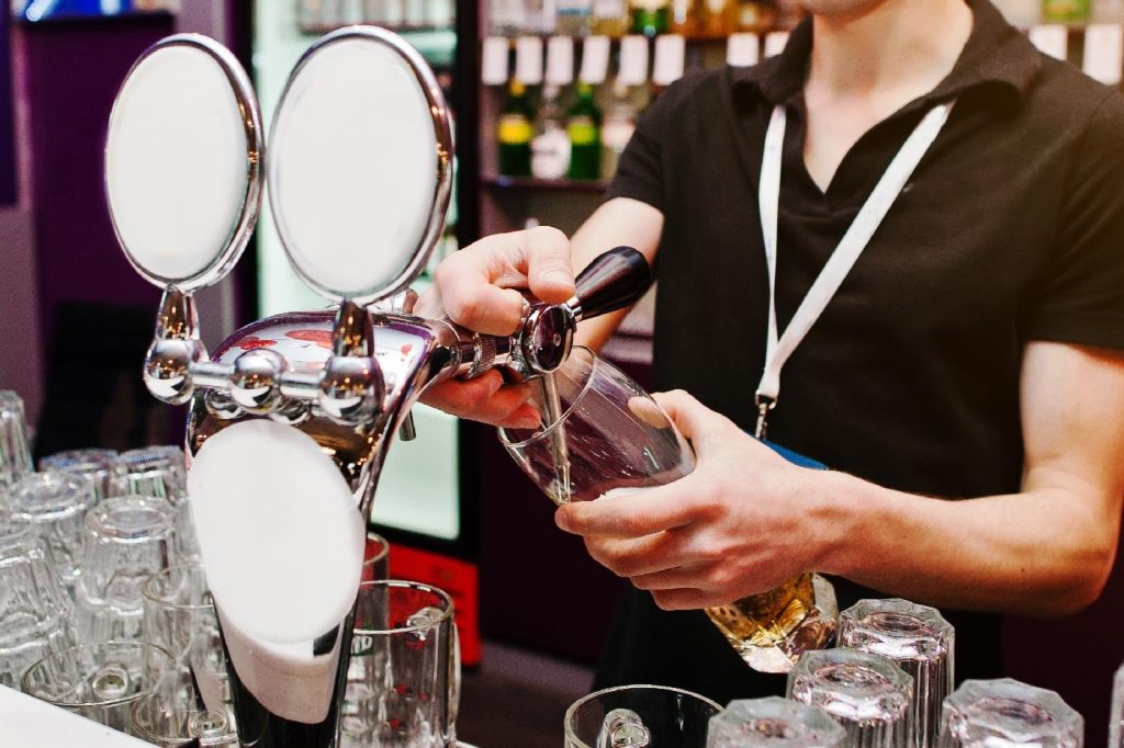 bar tap cleaning