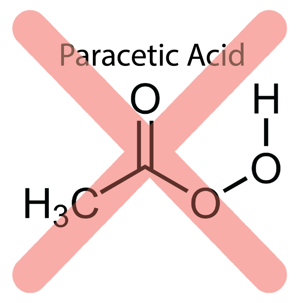 chemicals to avoid in cip