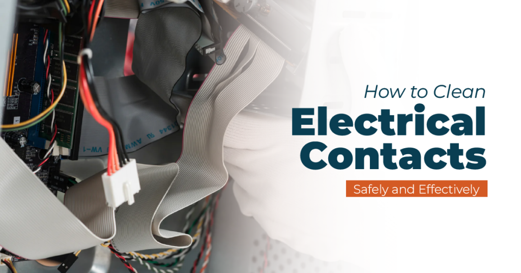 how to clean electrical contacts safely and effectively