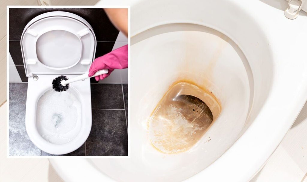 How to Clean Mineral Stains From Your Toilet