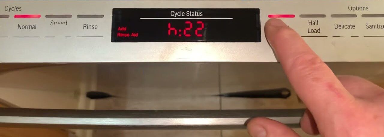 how to set delay option on dishwashers