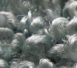 A close up of microfibers cloth