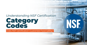 understanding nsf certification category codes