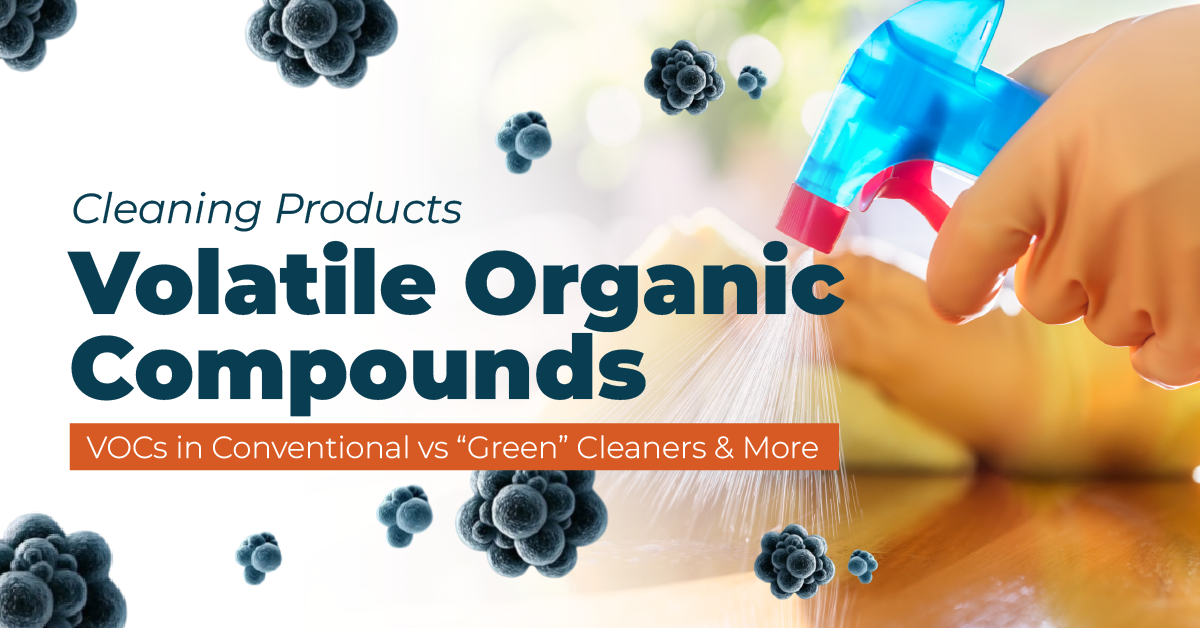 volatile organic compounds (VOC) in cleaning products