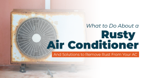 what to do about a rusty air conditioner
